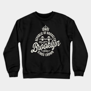 Republic Of Brooklyn Kings Crown Vintage Crewneck Sweatshirt